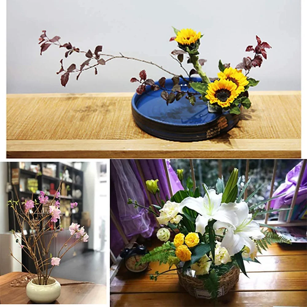 

Инструмент для флористики: Кензан (шиповатый) для фиксации цветов, подставка для икебаны, держатель для цветов, основание для композиций