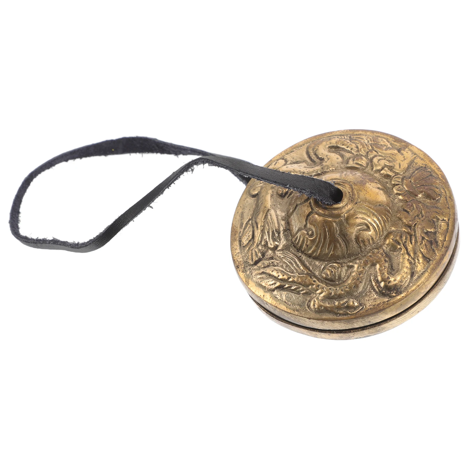 

Brass Finger Cymbals Bells for Belly Dancing Percussion Mini Gong Craft Instruments Small Practice Cymbals