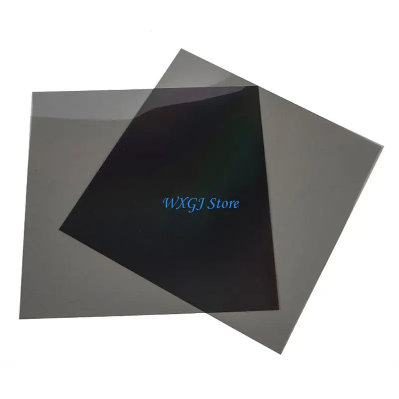 

37JE Polarizing Film 3.5'' / 7'' Polarized Sheets Linear Polarizing Photography Filter for LCD Screen Repairing