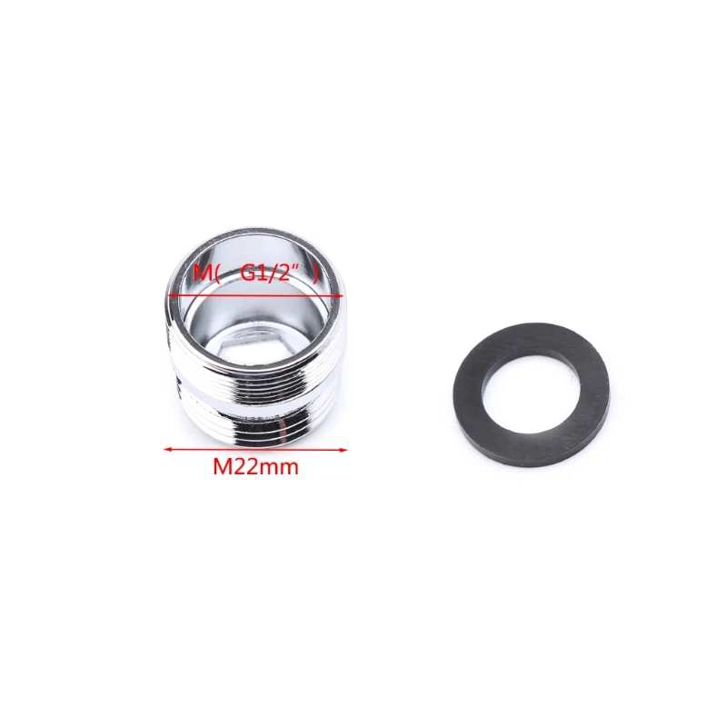 Solid Metal Adaptor Outside Thread Water Saving Kitchen Faucet Tap Aerator Conne Dropshipping