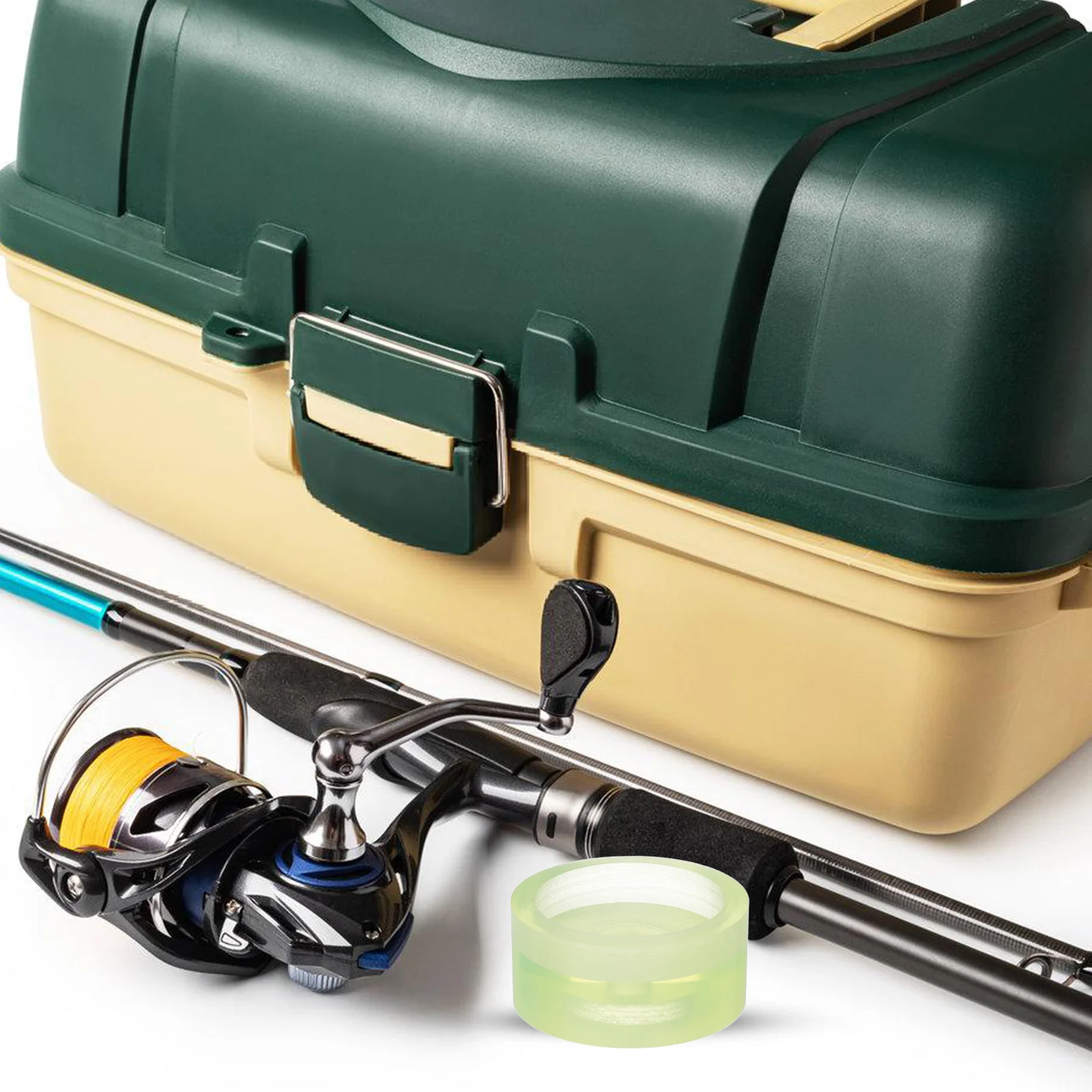 

4Sets Fishing Box Height Increasing Pads Rubber Leveling Feet for Anti-Slip Stability Tackle Box Elevators