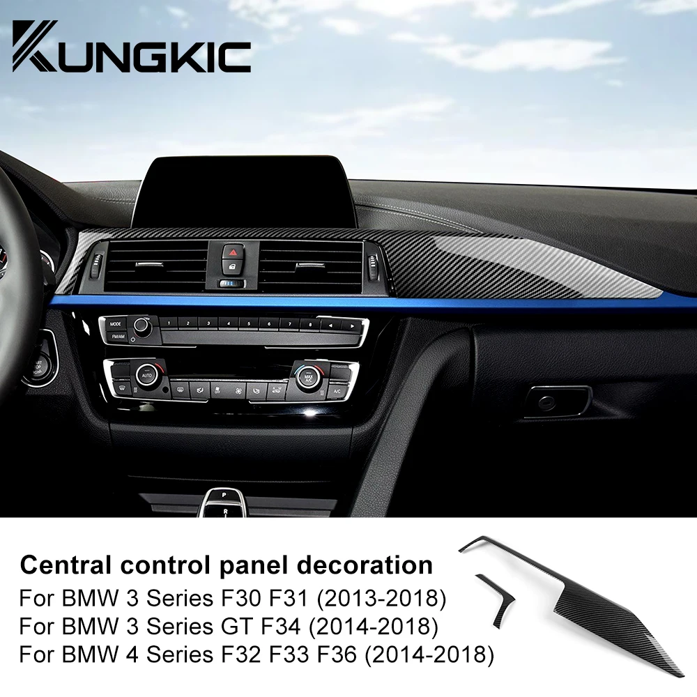 

LHD ABS for BMW F30 F31 F32 F33 F36 3GT F34 2014 2015 2016 2017 2018 3 4 Series Car Center Console Dashboard Panel Trim Cover