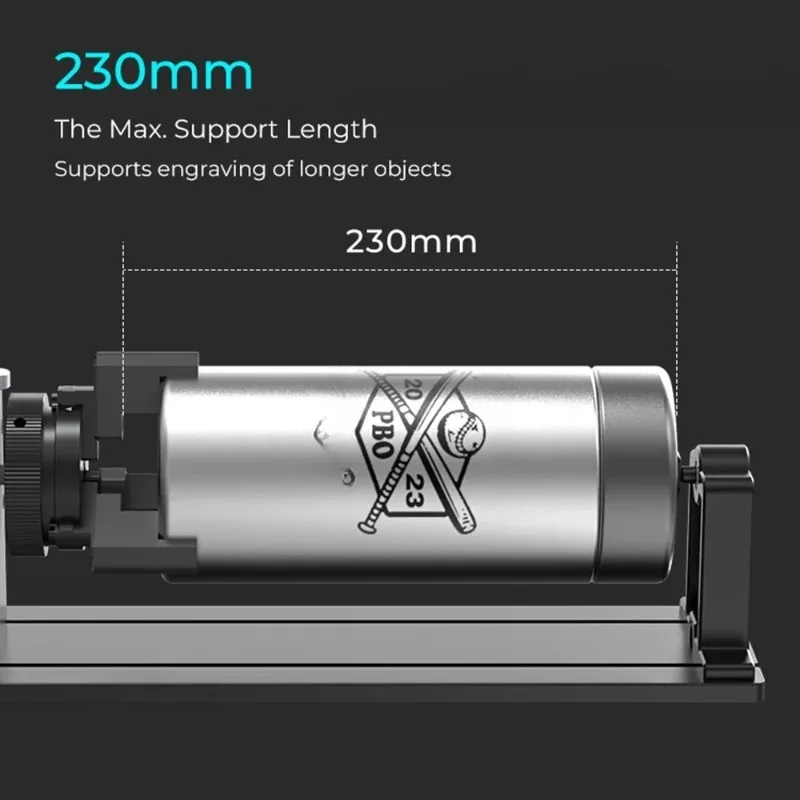 مجموعة دوارة برو 3 في 1 الفك الأسطوانة الدوارة متعددة الوظائف الليزر حفارة مرفق استخدام للأشياء الأسطوانية النقش رائجة البيع