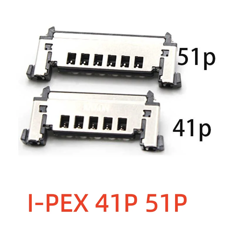 5PCS LVDS screen line-to-line interface 4k HD LCD TV 41p 51P FPC cable with I-PEX connector interface Adapter 4K head