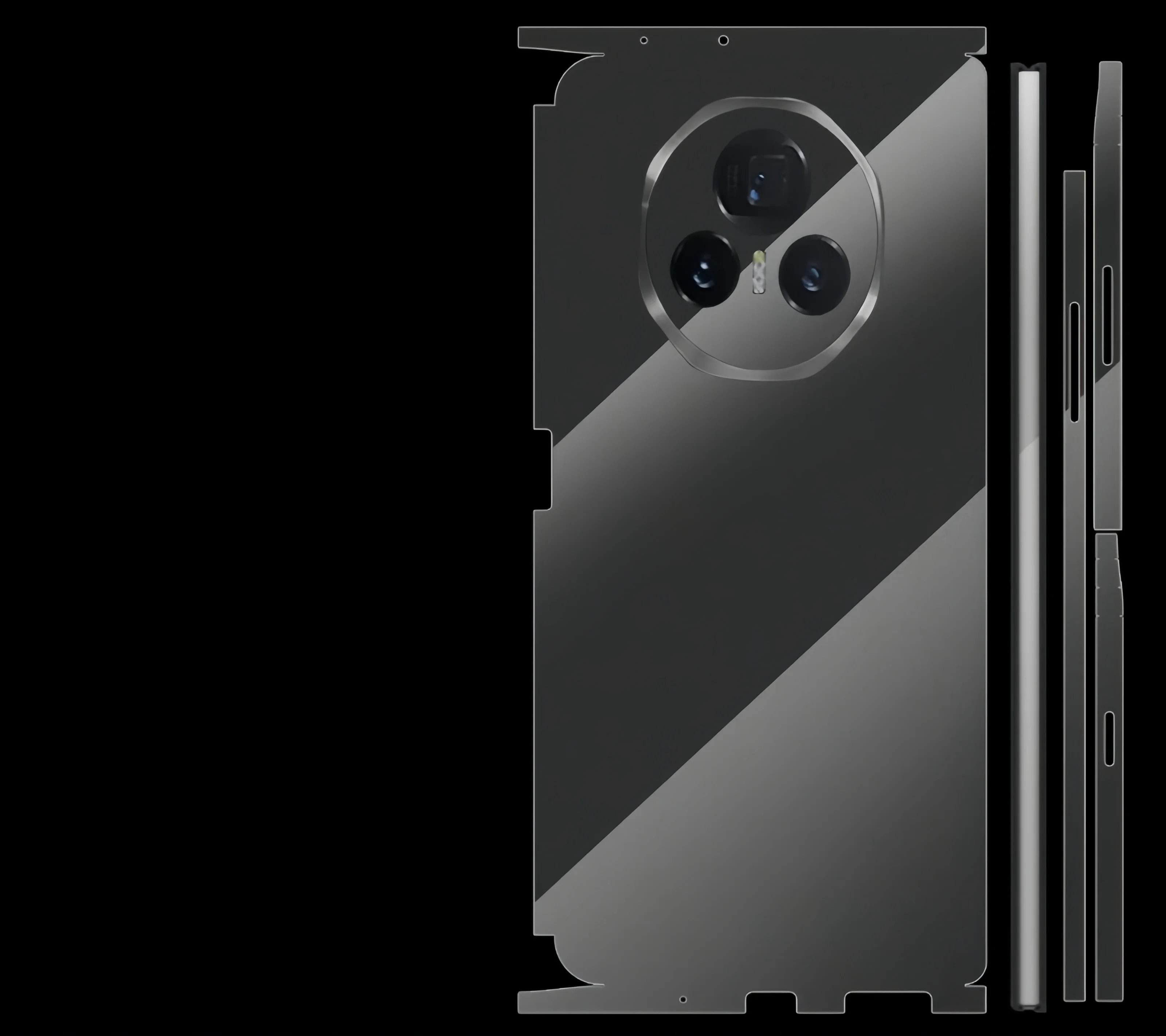 XRT Skin Sticker For Honor Magic v6 V5 Back Film V3 VS3 VS2 RSR VS V Protective Decal Wrap Personality Back Screen Protector