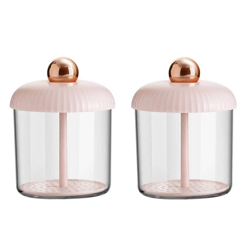 

2Pcs Face Maker Durable ABS Foaming Bubbler Cleanser Manual Travel Bubble Maker Making Bottle Lightweight