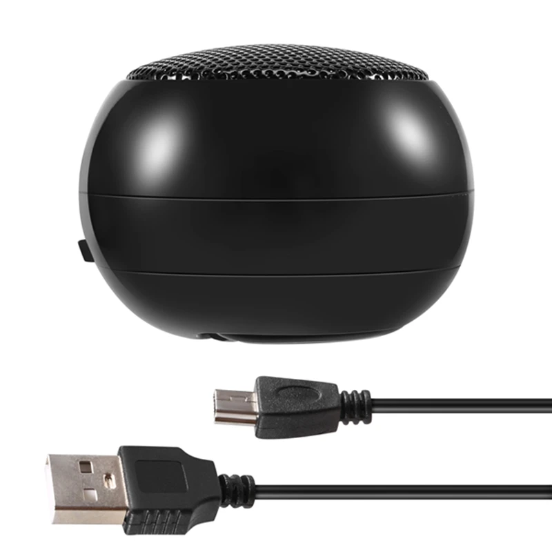 

A46T Mini Speaker Portable Rechargeable Travel Speaker with Aux Input Wired 3.5mm Headphone Jack
