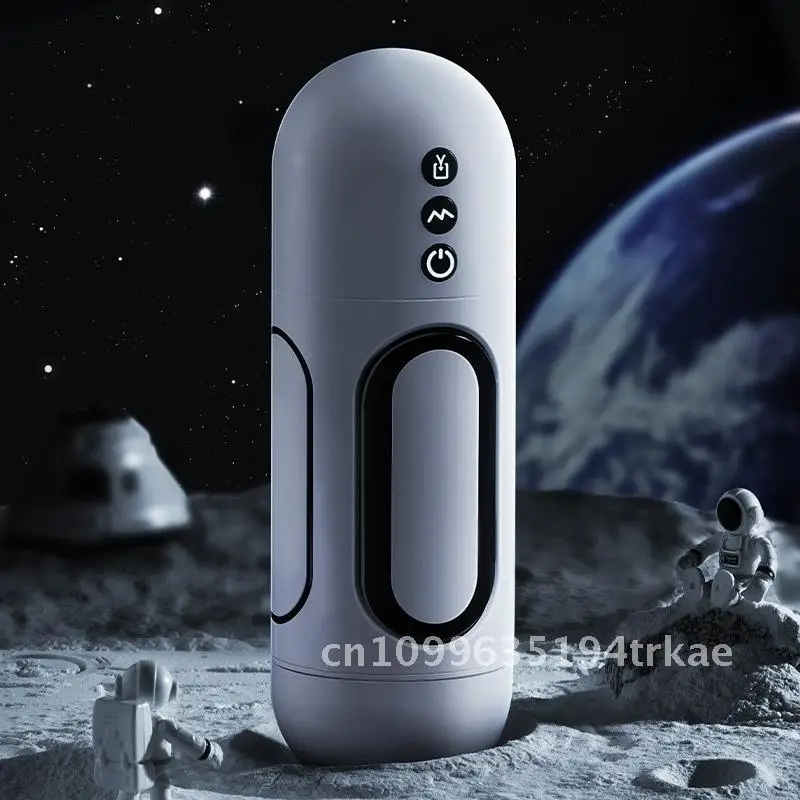 Fantasy-X Automatic Sucking Aircraft Cup Electric Male Masturbator ABS TPE Inverted Mold White Adult Toy 20 Pieces/Box