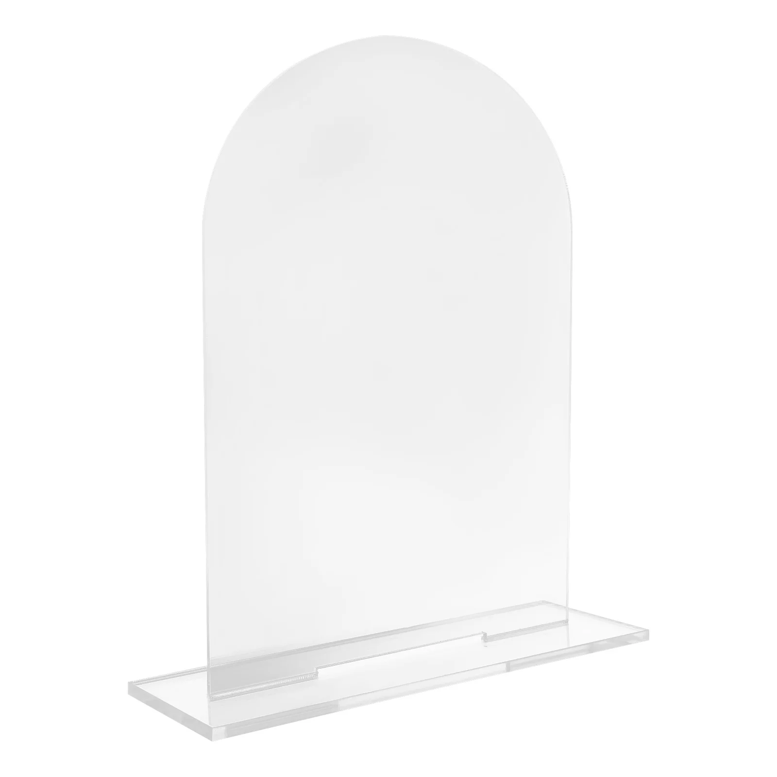 

5Pcs Acrylic Blank Table Number Stands for Wedding Receptions and Parties Acrylic Place Cards Table Setting Cards