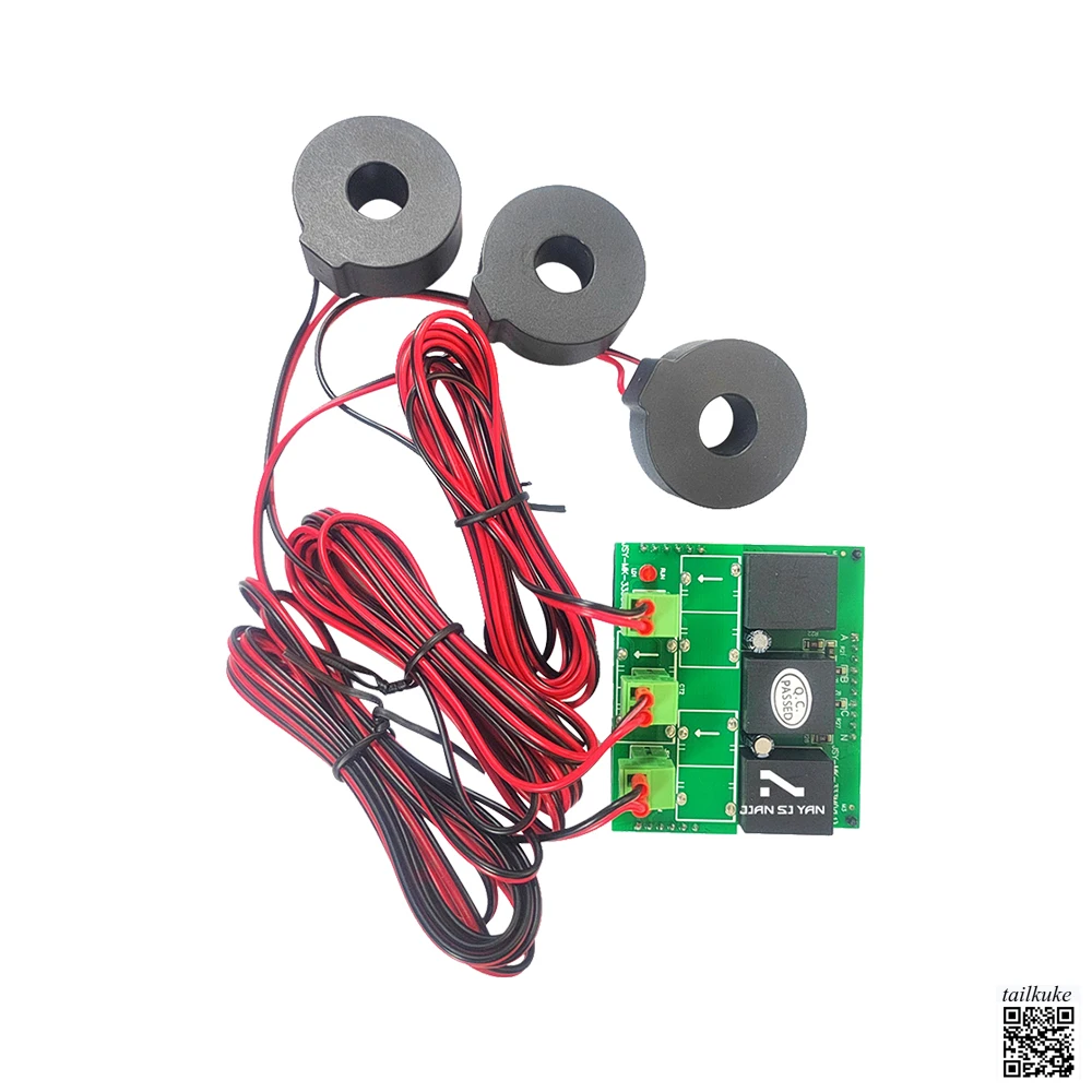 Three-phase Current Acquisition Module Open/closed Transformer for Measuring AC Parameters
