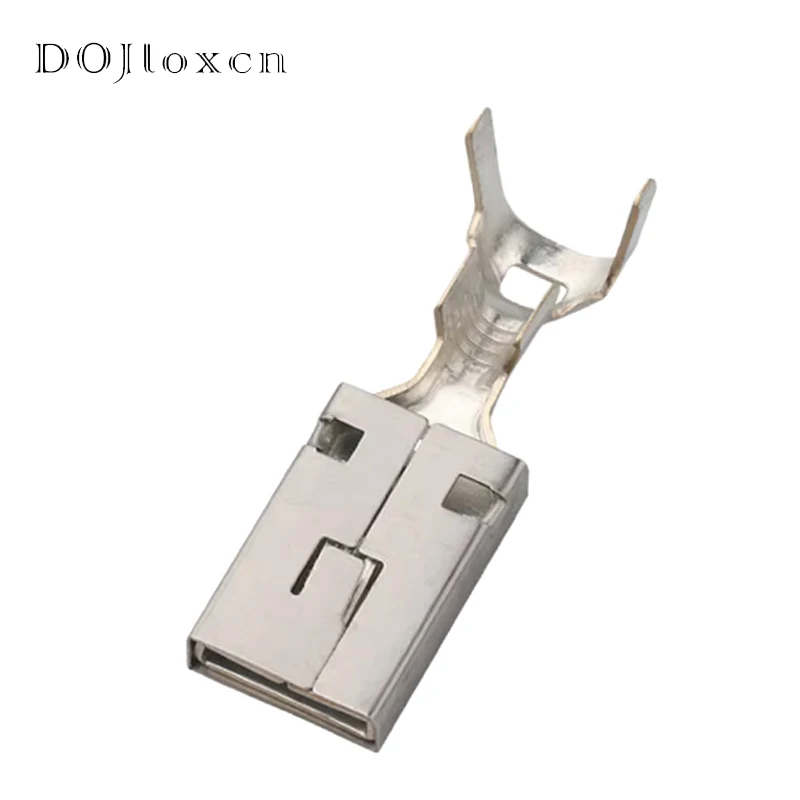 5 Pcs 9.5mm 13647765 Car Spring Plug High Current High Power Copper Wiring Terminal  For VW