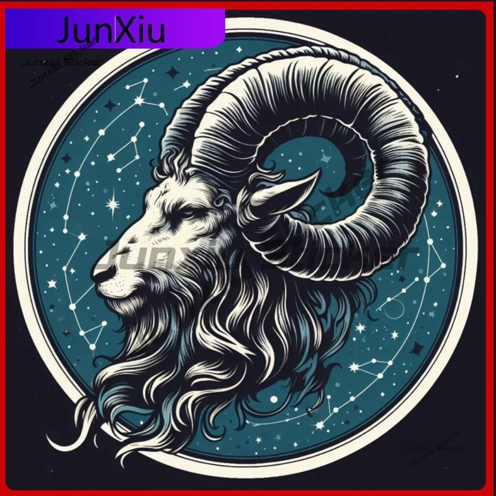 

Creative Zodiac Sign Constellation Sticker Waterproof Vinyl Decal Scratch Exterior Decoration Surface Vehicle Stylish