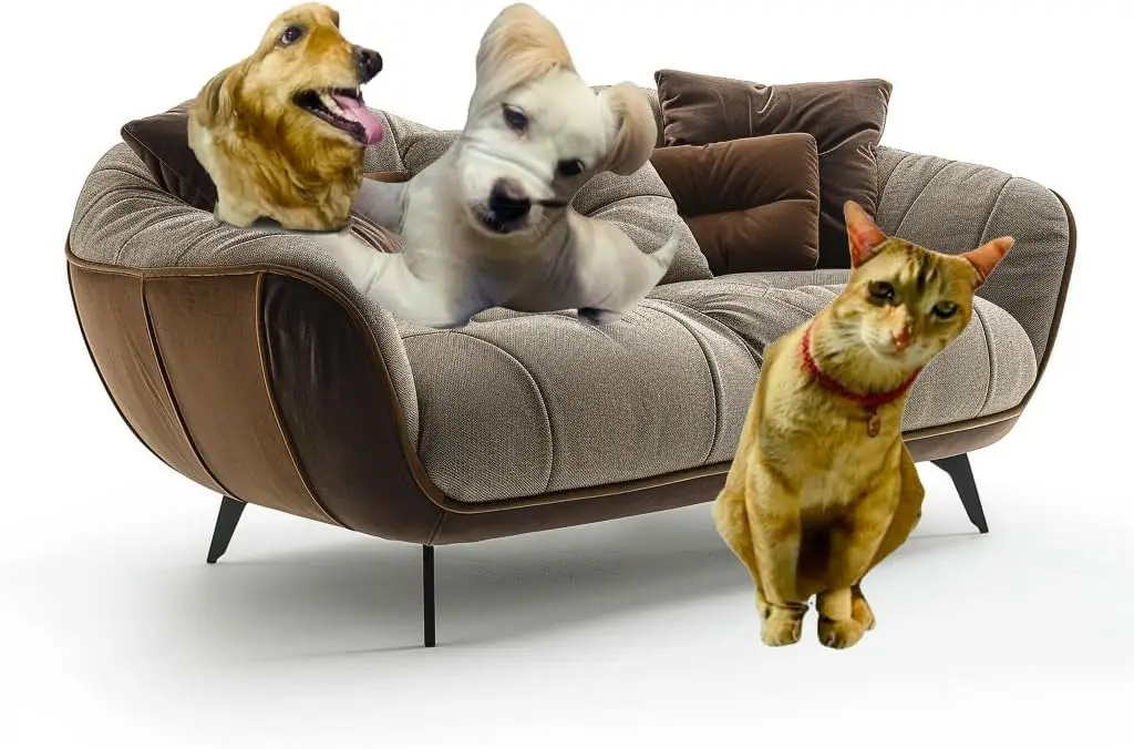 Customised Pet Photo Plush Cushion - Personalised animal-shaped throw pillow, novel gift for pet enthusiasts, uniquely ugly pet
