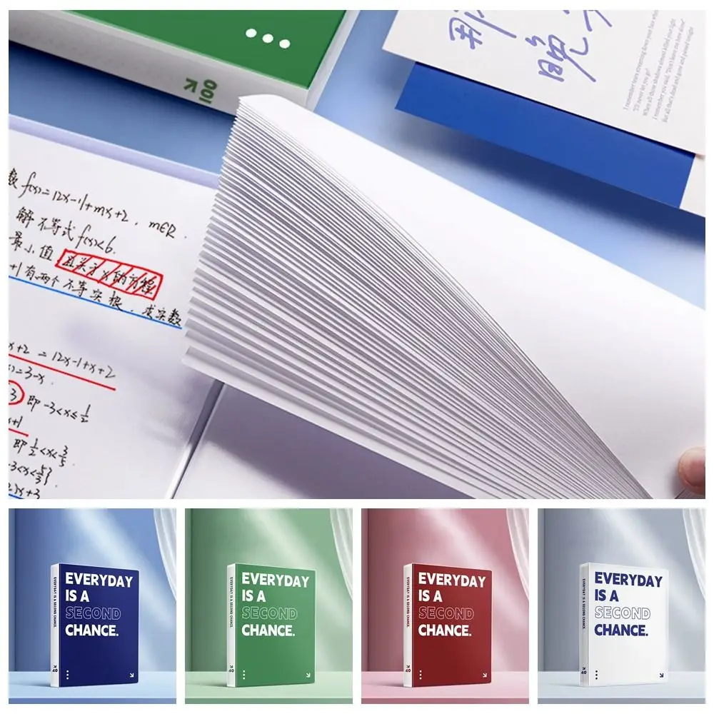 Portable 30/40/60/100 Pockets A4 File Folder Bag Large Capacity Waterproof A4 File Organizer Thicken Document Folder Paper Album