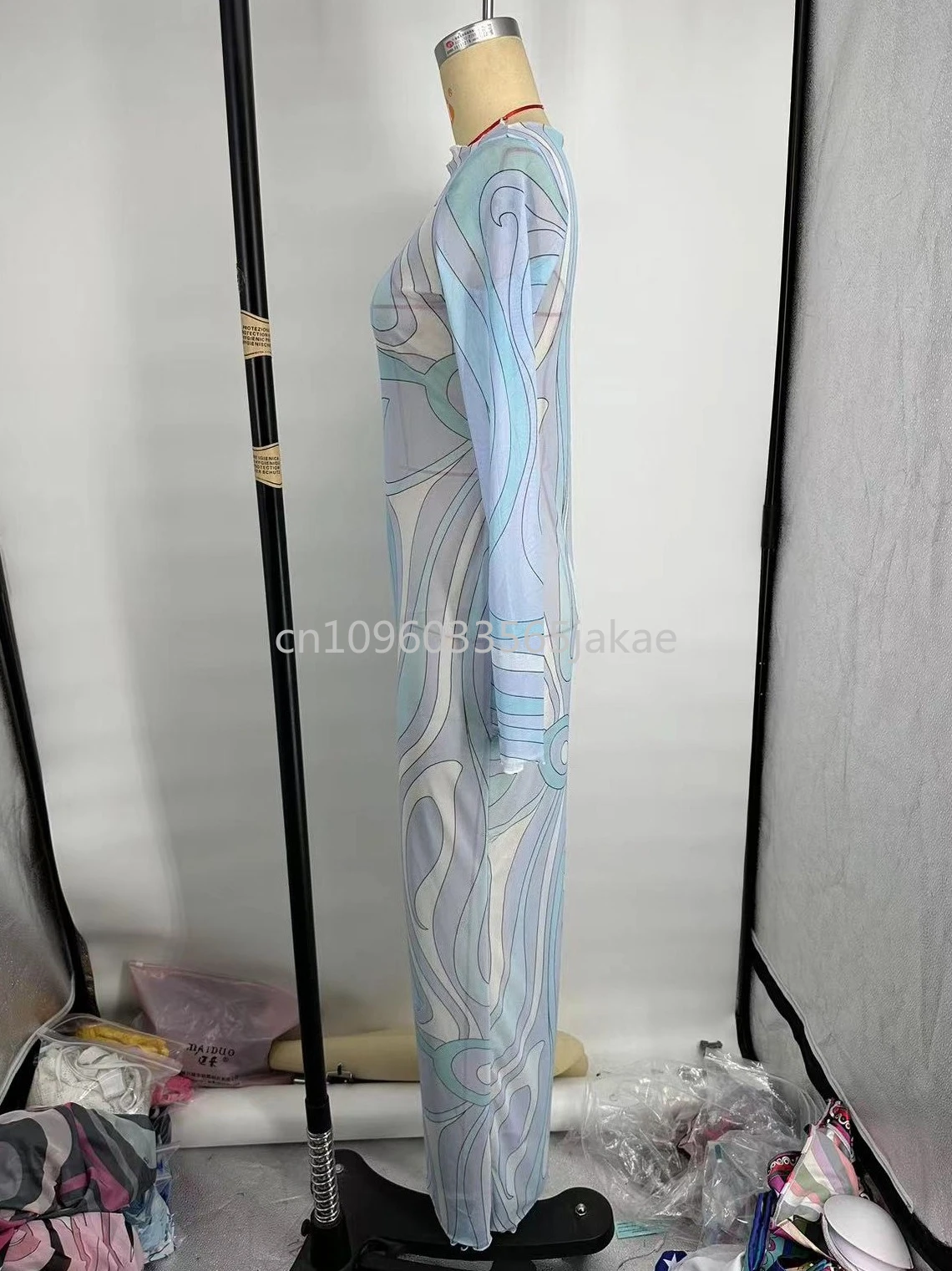 Luxusmarke Strand Mesh Röcke Designer Marke Stirnband Schal Bikini Set