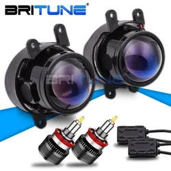 Fog Lights Lens For Toyota Corolla/Yaris/Auris/Vios/Camry/Avensis/Peugeot 107 Bi-xenon Projector Lens H11 LED Car Accessories