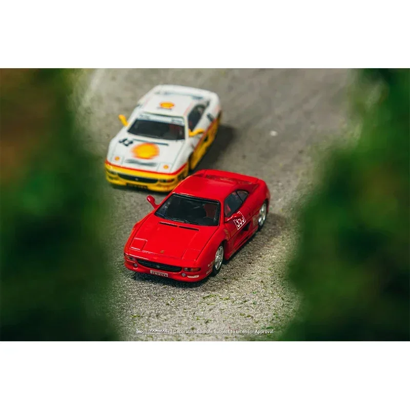 TW 1:64 F355 Challenge Presentation Diecast Car Model Collection Miniature Toy Tarmac Works