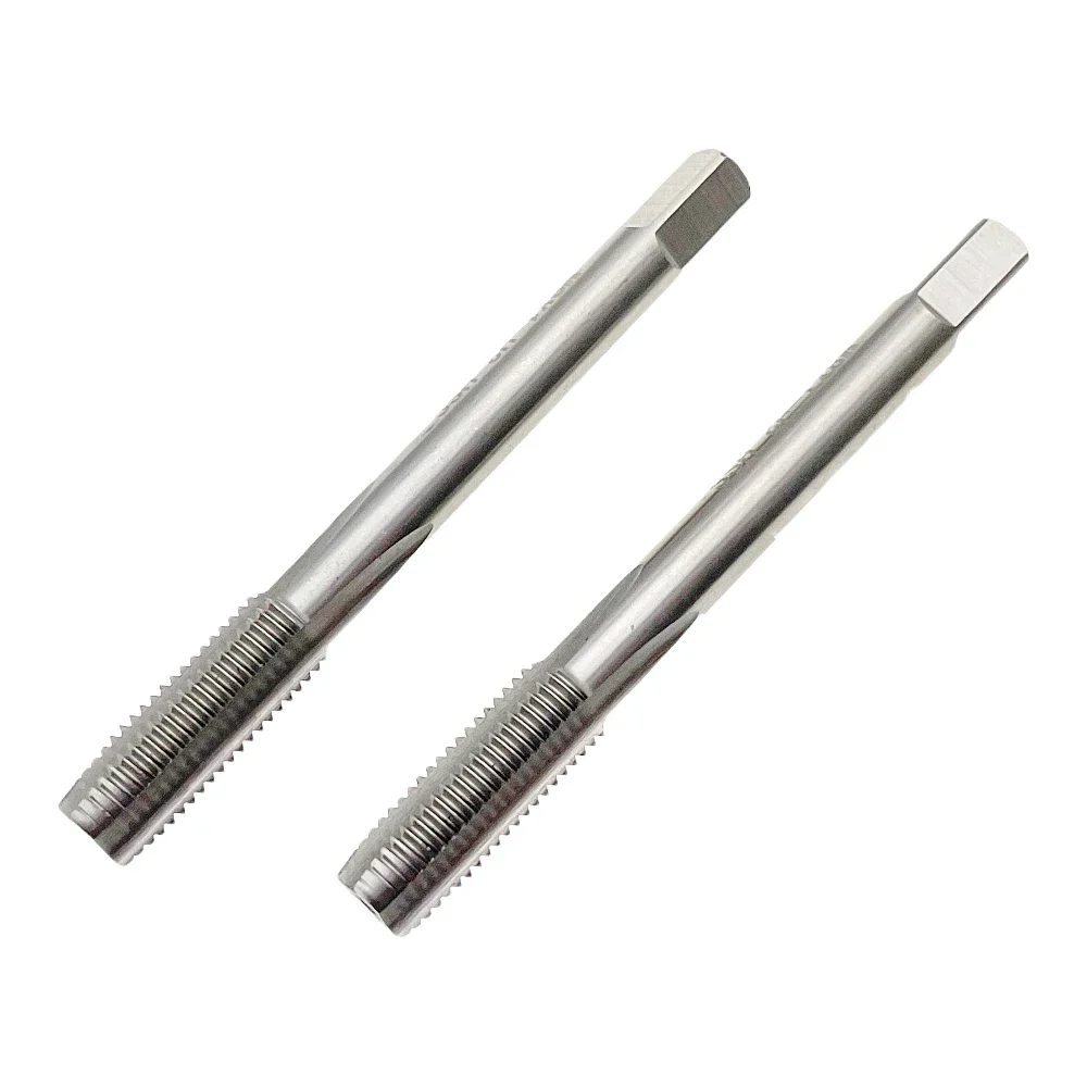 

2Pcs M8 x 1 Tap Metric HSS Right Hand Thread RH M8x1 Tap Set Threading Tool M8 x 1 Hand Tools