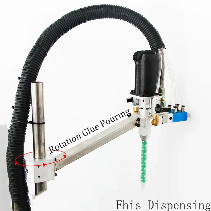 AB Electric Stirring Double Liquid Filling Machine Epoxy Resin Sizing Quantitative Dispensing Equipment Automatic Gluing