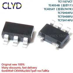 5PCS/LOT New and Original TC4054T B TC7SH04FU 7SH08 7SH14 1187VCT713 LTH7R SOT23-5