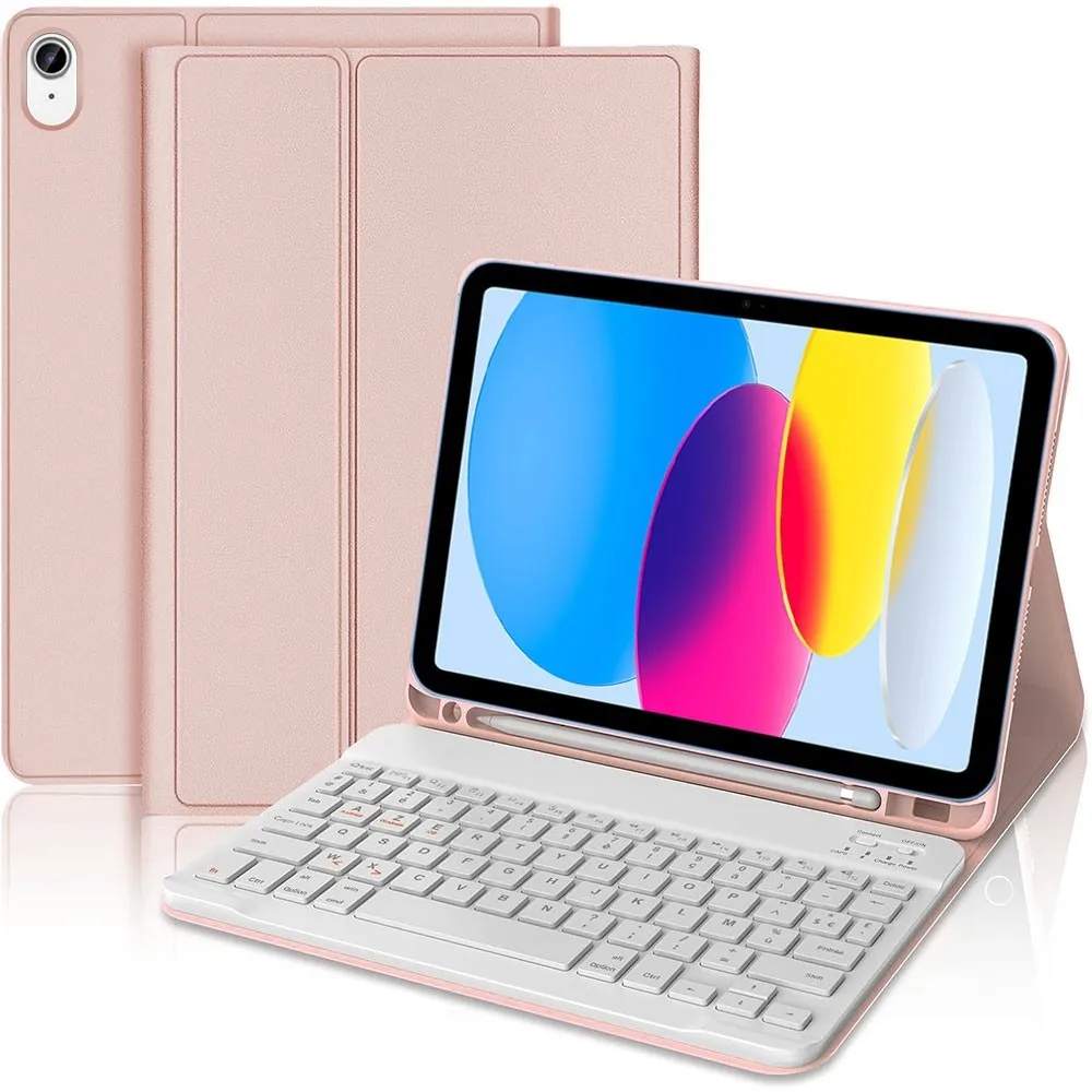 Coque Clavier pour iPad A16 iPad 10 iPad Air 10,9 Air 11 M2 M3 iPad Pro 11 2018