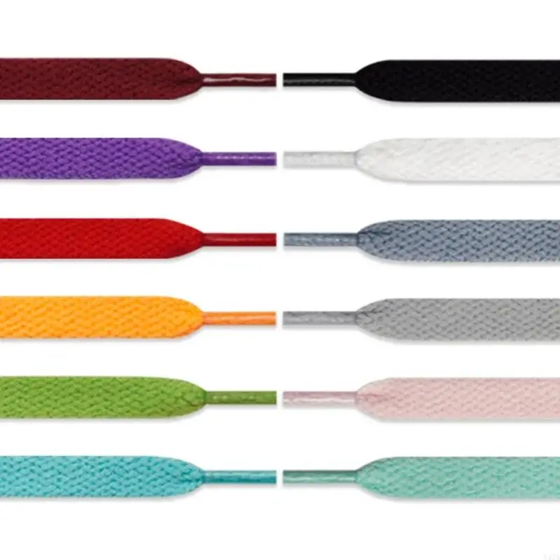 أربطة مسطحة متعددة الألوان للأحذية الرياضية وأحذية الجري الرياضية، سلسلة بديلة 547A #5