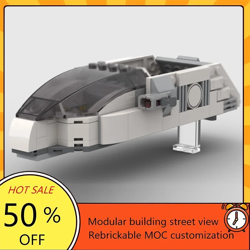 

170PCS Popular Space War Movie Model MOC Building Bricks Cargo Ship Modular Technology Gifts Holiday Assemble Children Toy Suit