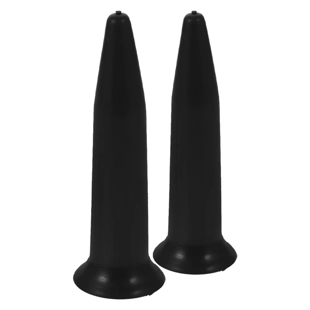 Umbrella Top Caps Replacement Set – 2pcs Waterproof Plastic Tips for Walking Canes, Hiking & Sun Umbrellas