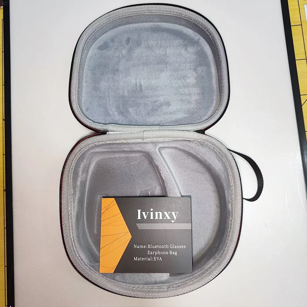 Ivinxy Carrying Travel glasses Case for Howard Leight by Honeywell Impact Sport Sound Amplification Electronic Shooting Earmuff