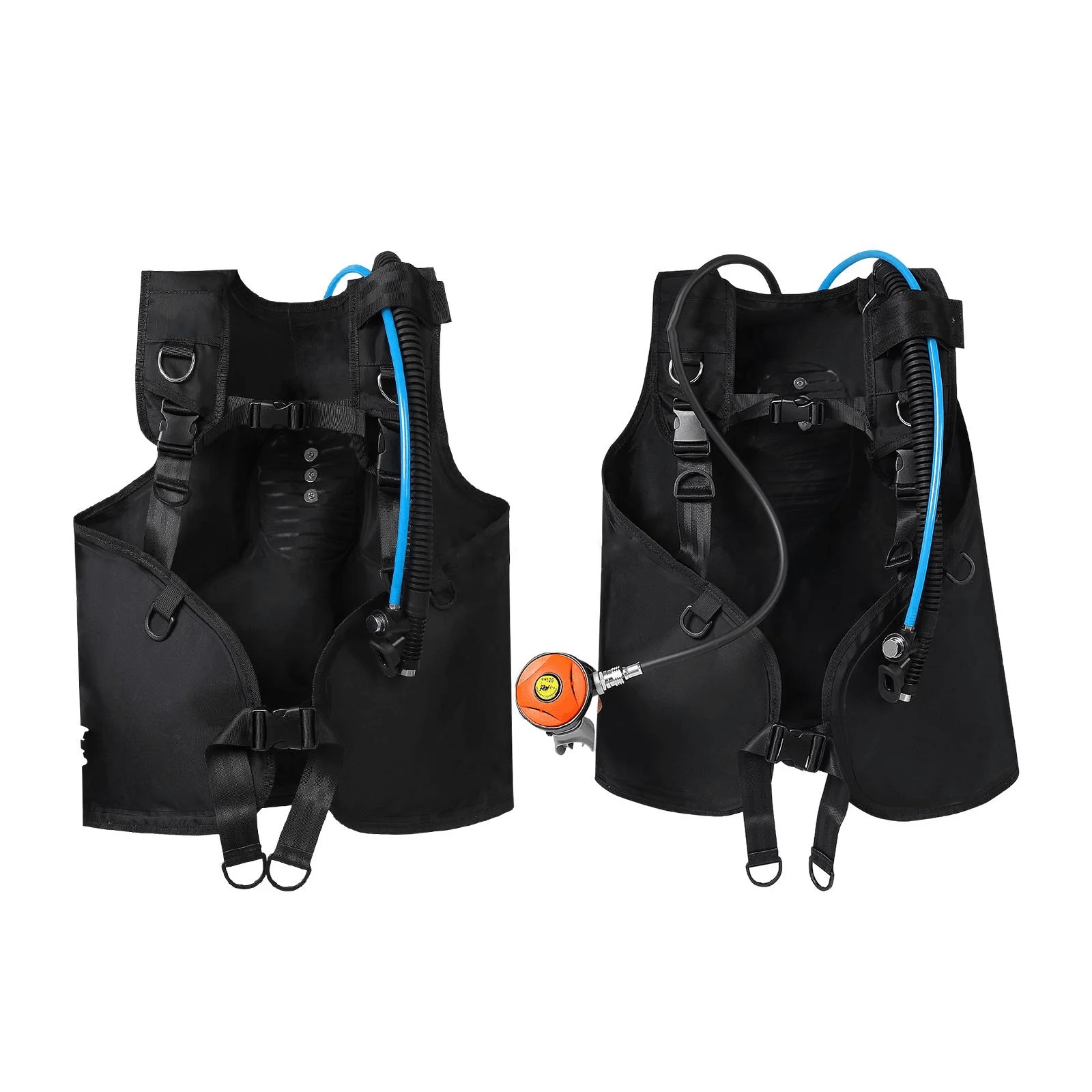 Diving BCD Vest Quick Dry Portable Thickended Durable Diving Swim Buoyancy Compensator Scuba Diving Equipment Water Sports