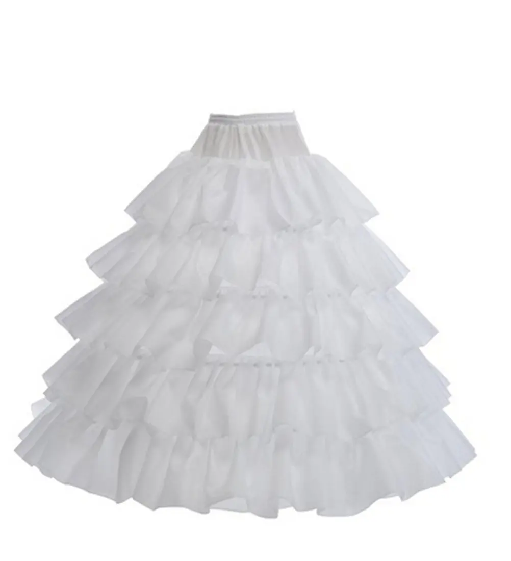 Vrouwen Crinoline Petticoat 3 Hoepels Rok Korte Half Slip Onderrok Voor Meisjes Bruiloft Bruids Onderrok Slip