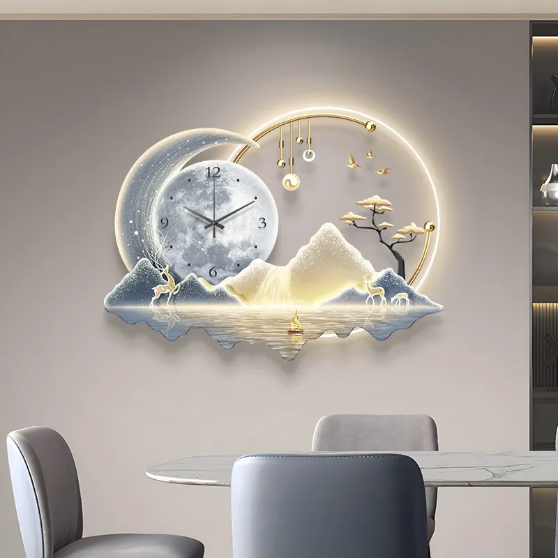 

Large Size Room Decor Wall Clocks Beauty Decoration Clear Lounge Cute Unique Clock Wall Xenomorph Relogio De Parede Home Design