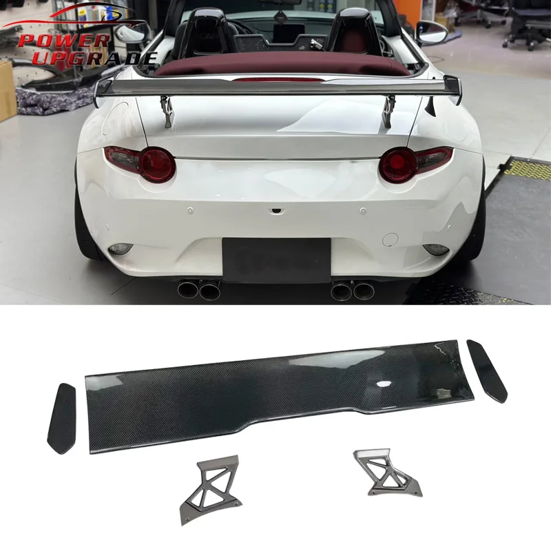 

Carbon Fiber Rear Trunk Wing For Mazda MX5 GTS Style Tail Wing Rear Spoiler