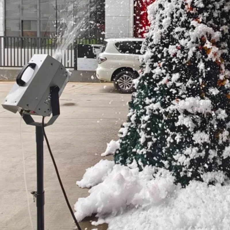 220V 110V 1200W Snowflake Machine Small Snow Machine Jet For Stage Event Indoor Outdoor Wedding Party