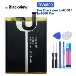 Waterproof Rechargeable Battery For Blackview, Bv6800, Bv 6800, Bv6800 Pro, Bv6800pro, IP68, MT6750T, 6580MAH