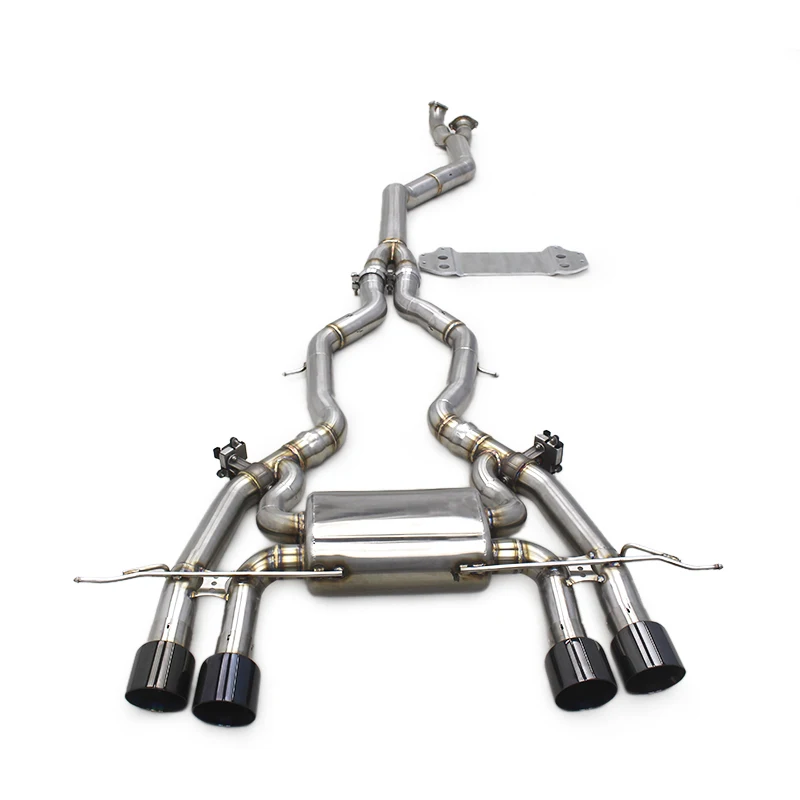 

Yooking Valvetronic Catback Exhaust For BMW M2 G87 2023 Engine Single Equal Length Midpipe With Brace