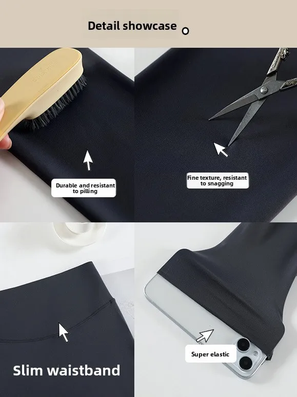 Damskie legginsy outdoorowe z ociepleniem, modelujące pośladki, z wysokim stanem, długie, idealne na jesień i zimę.