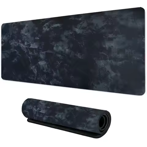 Large Mouse Pad Gray Texture Mouse Mat Setup Gaming Accessories Control Type Mousepad Gamer Office Rug Table Laptop Computer Car