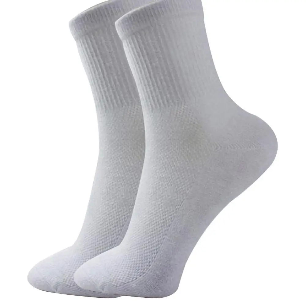 Men Cotton 1 Pair Soft Socks Sport Casual Mesh Men\'s Summer Blend Athletic Gym Socks