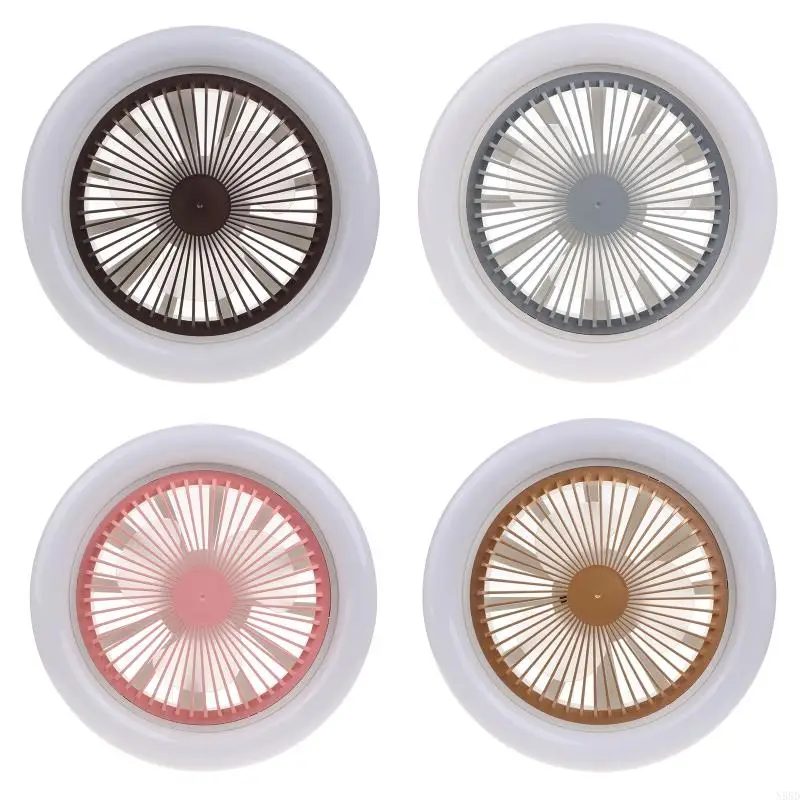 لمصباح المروحة الكهربائية LED LED مع التحكم عن بُعد B22 إلى E27 CONVE N58D