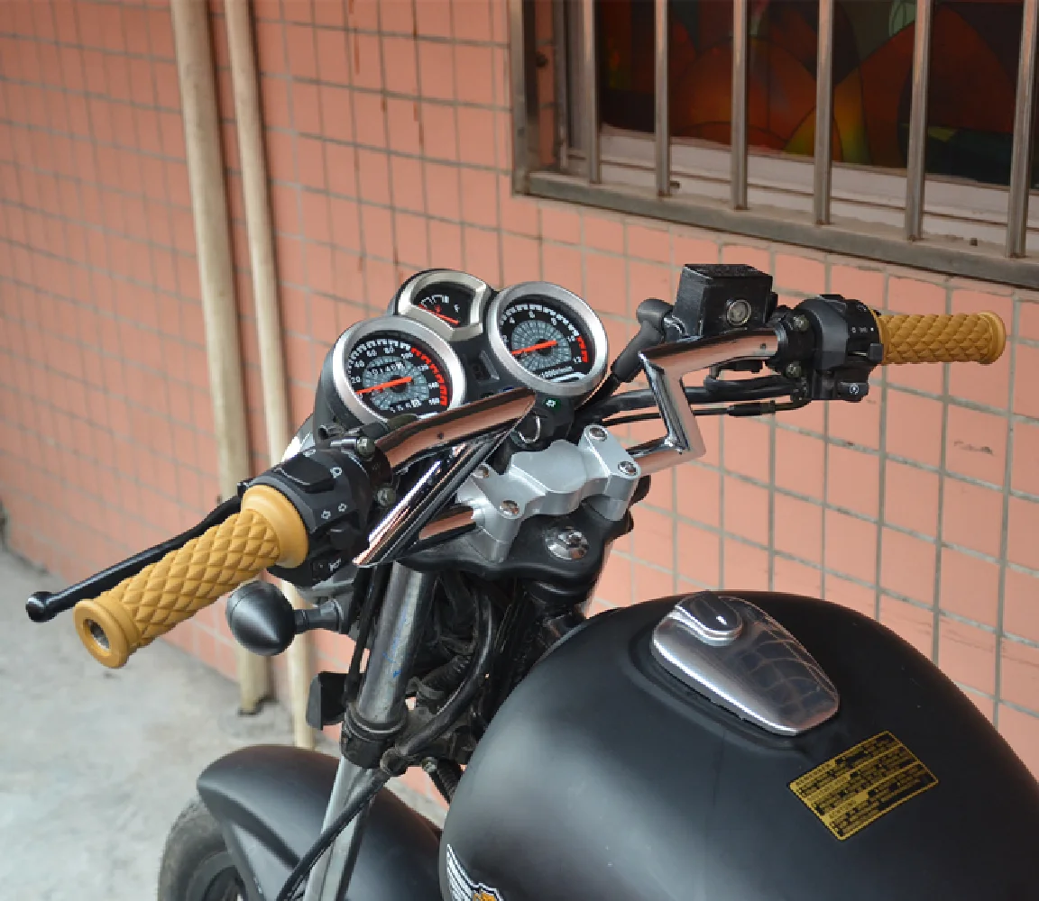 chopper vintage motorcycle handle grip  7/8\