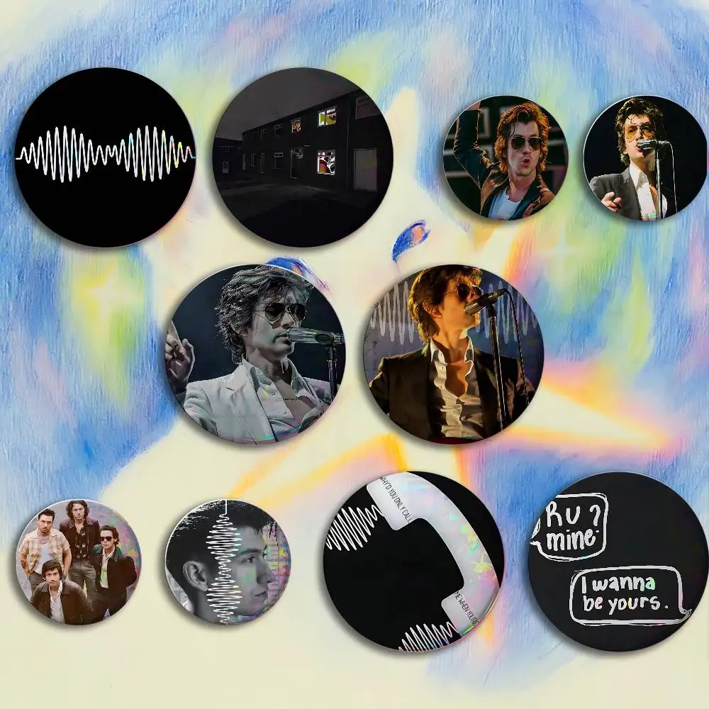 A-Arctic Monkeys Button Pin Single Pack Anime Merch for Ita Bags Badge Collectible Buttons