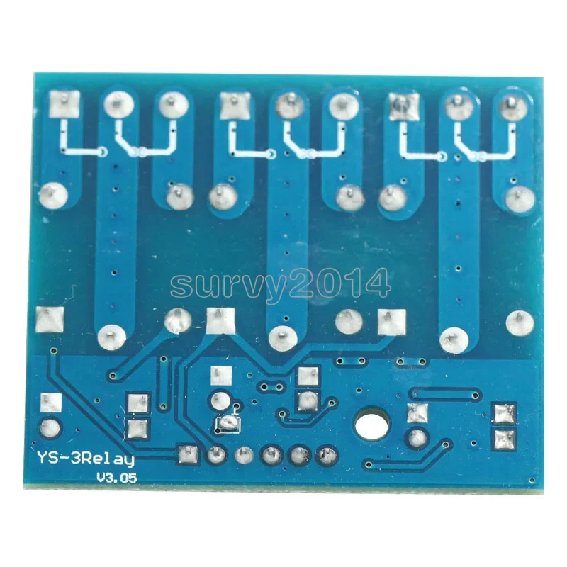 وحدة ترحيل ثلاثية القنوات مع عزل optocoupler ، 5ma ، متوافقة مع إشارة اردوينو ، جزء واحد ، 7.5 v ، 5v