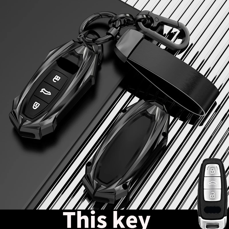 

Новый чехол-корпус для автомобильного ключа-брелока для Audi Q8, RSQ8, A6 C8, S6, RS6, A7, S7, RS7, A3 8Y, A8 D5 4N, RS, E-tron GT, Q4, Q7 4M
