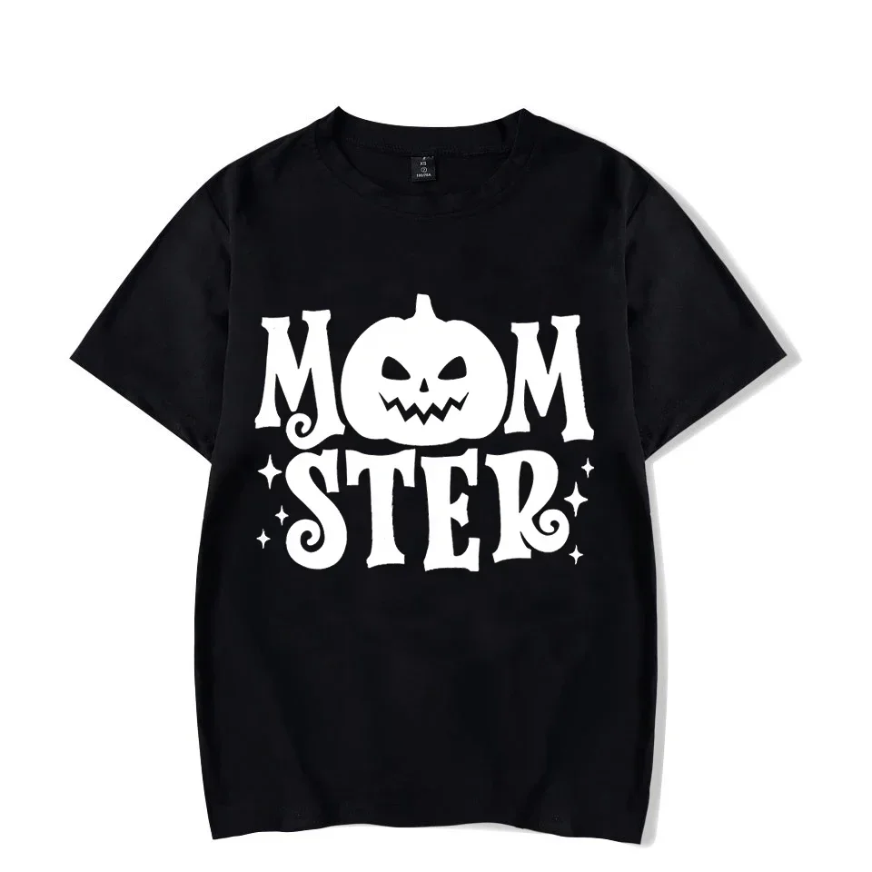 Dad Mom Sibling Travel Family Matching Outfits Halloween Pumpkin Family Matching T-shirts