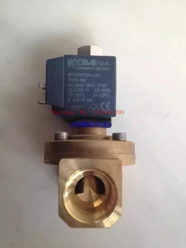 2026GOOD CEME8714 Screw Air Compressor Release Normally Open Solenoid Valve 4-point Solenoid Valve AC 230V