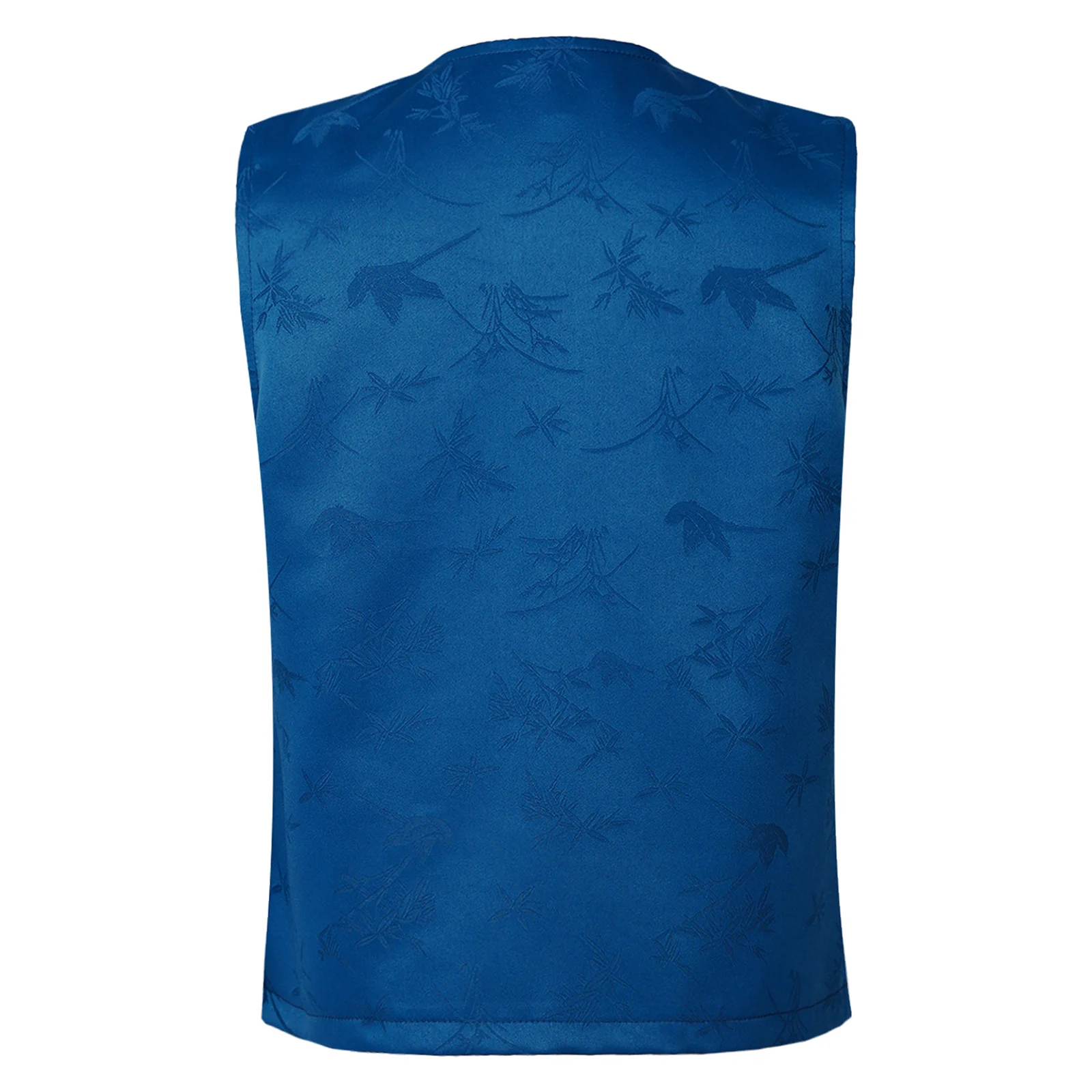 Kids Boys Medieval Prince Cosplay Waistcoat Sleeveless Faux Leather Buckles Vest Tops for Halloween Themed Costume Party Wear view 2