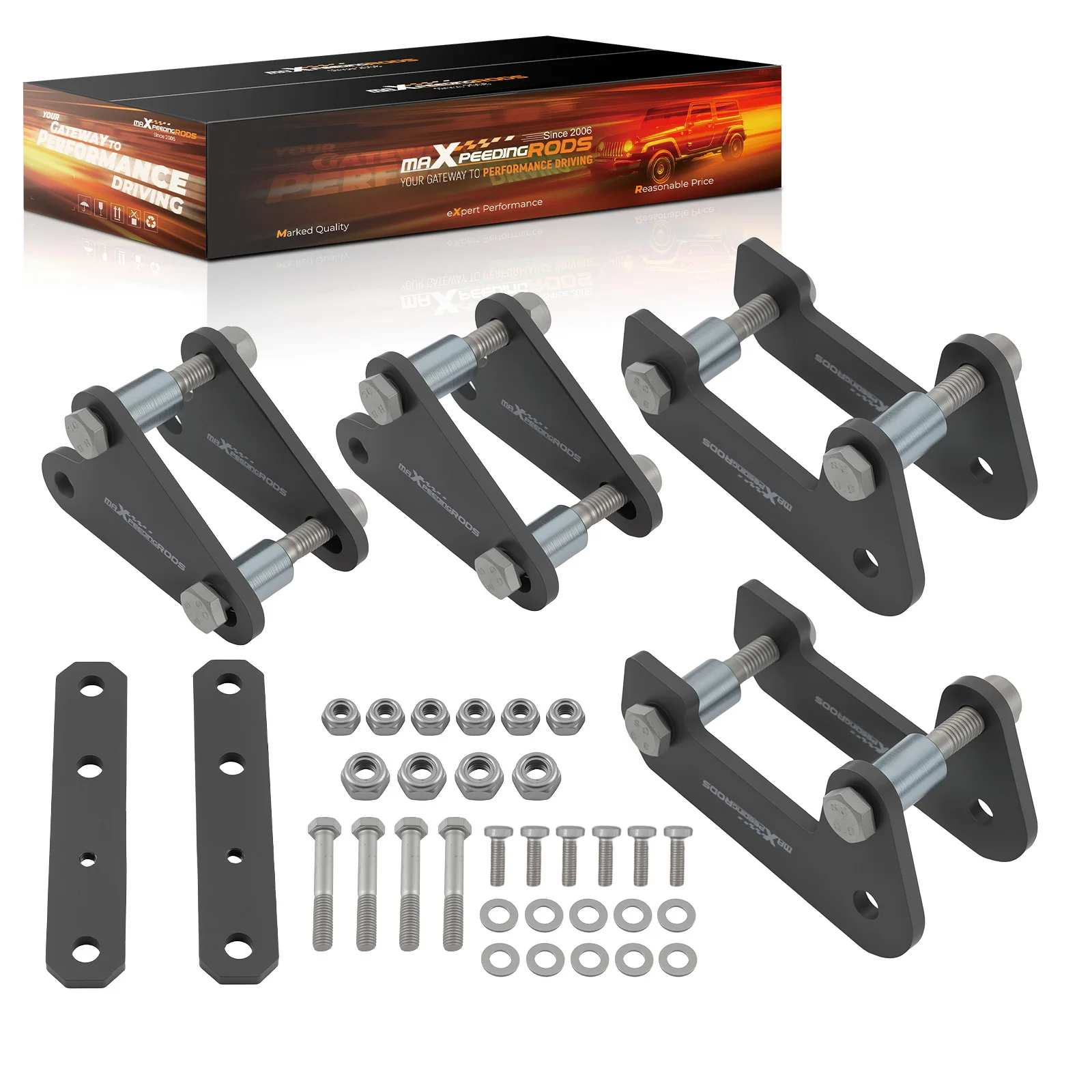 

2in Front & Rear Lift Kit Brackets for Polaris Ranger 570 900XP XP1000 2013-2019
