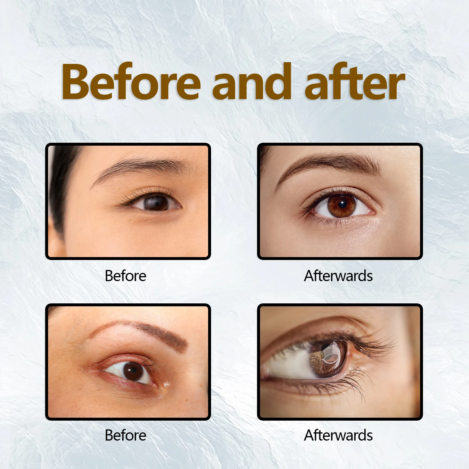 EELHOE Wimpernverstärkendes Serum, natürliche Inhaltsstoffe, nährende, verlängernde Wimpern, Augenbrauen, natürliches Curling, volleres, dickeres Make-up