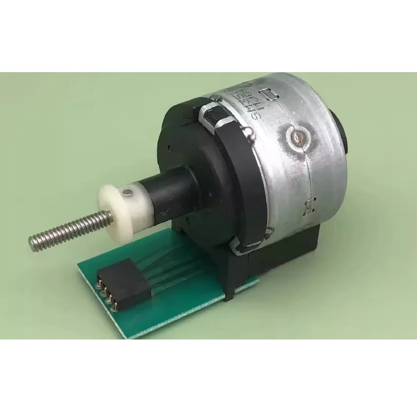 12V 2-phase 4-wire miniature 35mm fixed shaft telescopic push rod linear screw stepper motor